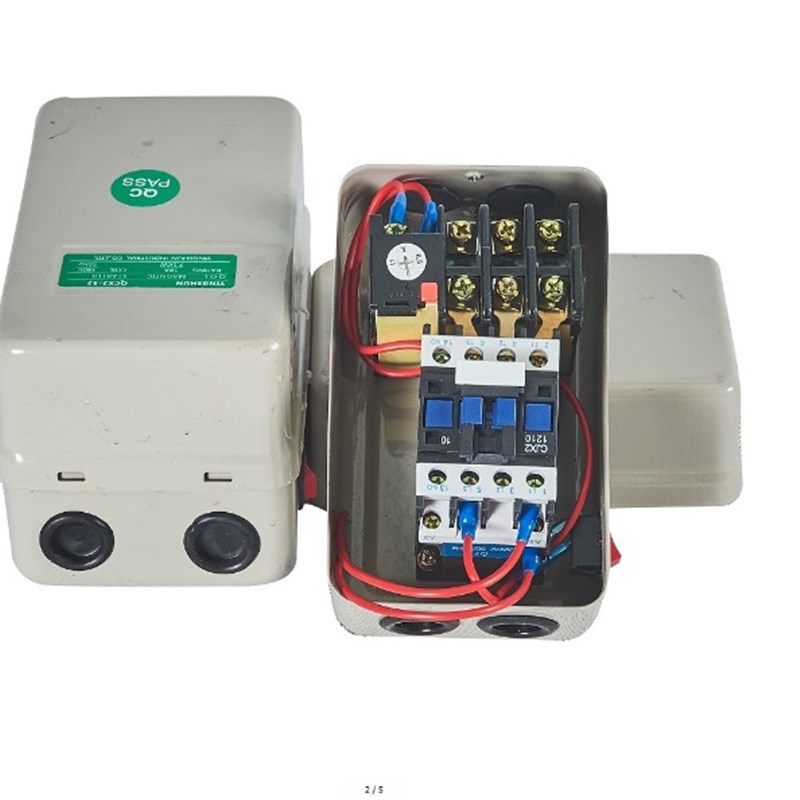 空压缩机配件三相开关保护器打气泵3KW 4KW 7.5KW磁力保护器开关