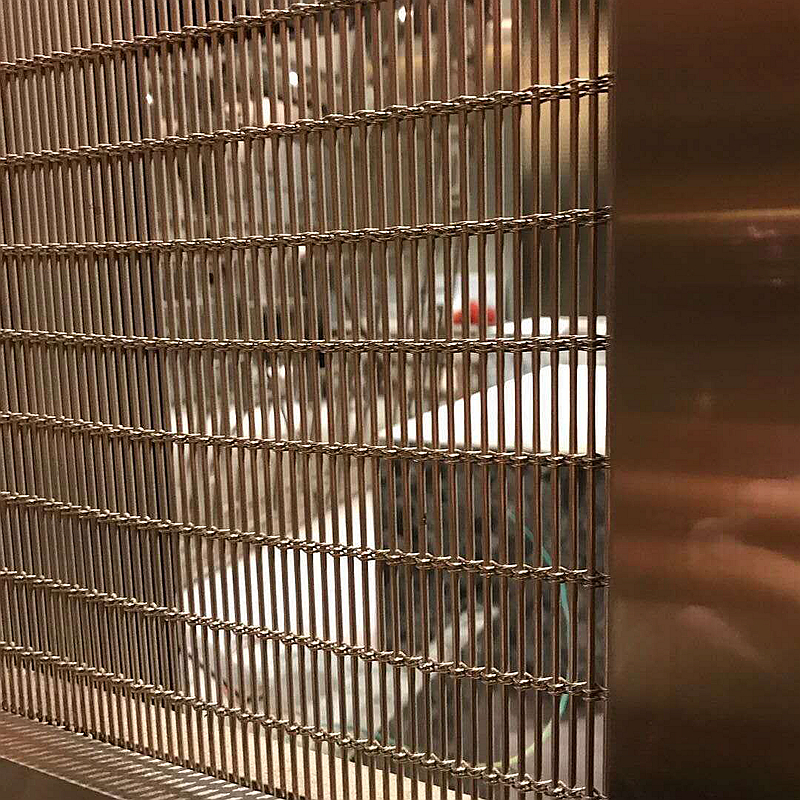 不锈钢丝合股绳网A阑州不锈钢合股绳网金属幕墙隔断屏风装饰网帘