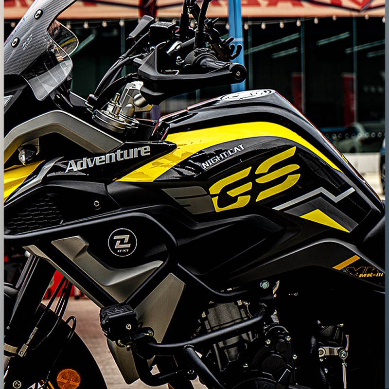 适用于凯越500x改装贴纸525x贴花车身彩色拉花装饰版画版花配件