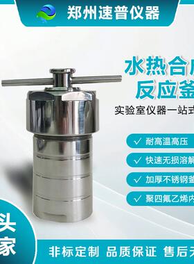 200ml水热釜四氟反应釜化学消解罐水热法合成纳米材料实验设备
