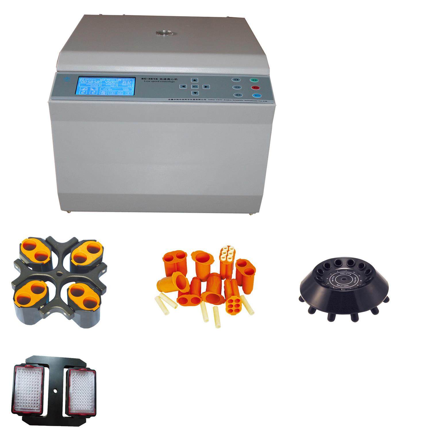 SC-3612 低速离心机 100ml×4 5000×g试管高效科研