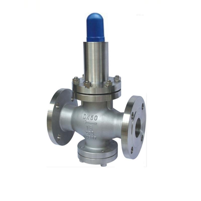 Y42X-10P不锈钢SS304法兰减压阀DN80低压自来水调压阀PN10 DN65