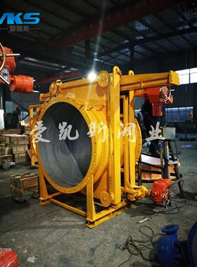 KF941X-0.5敞开式电动插眼镜阀敞开式电液动插板阀密闭式眼镜阀