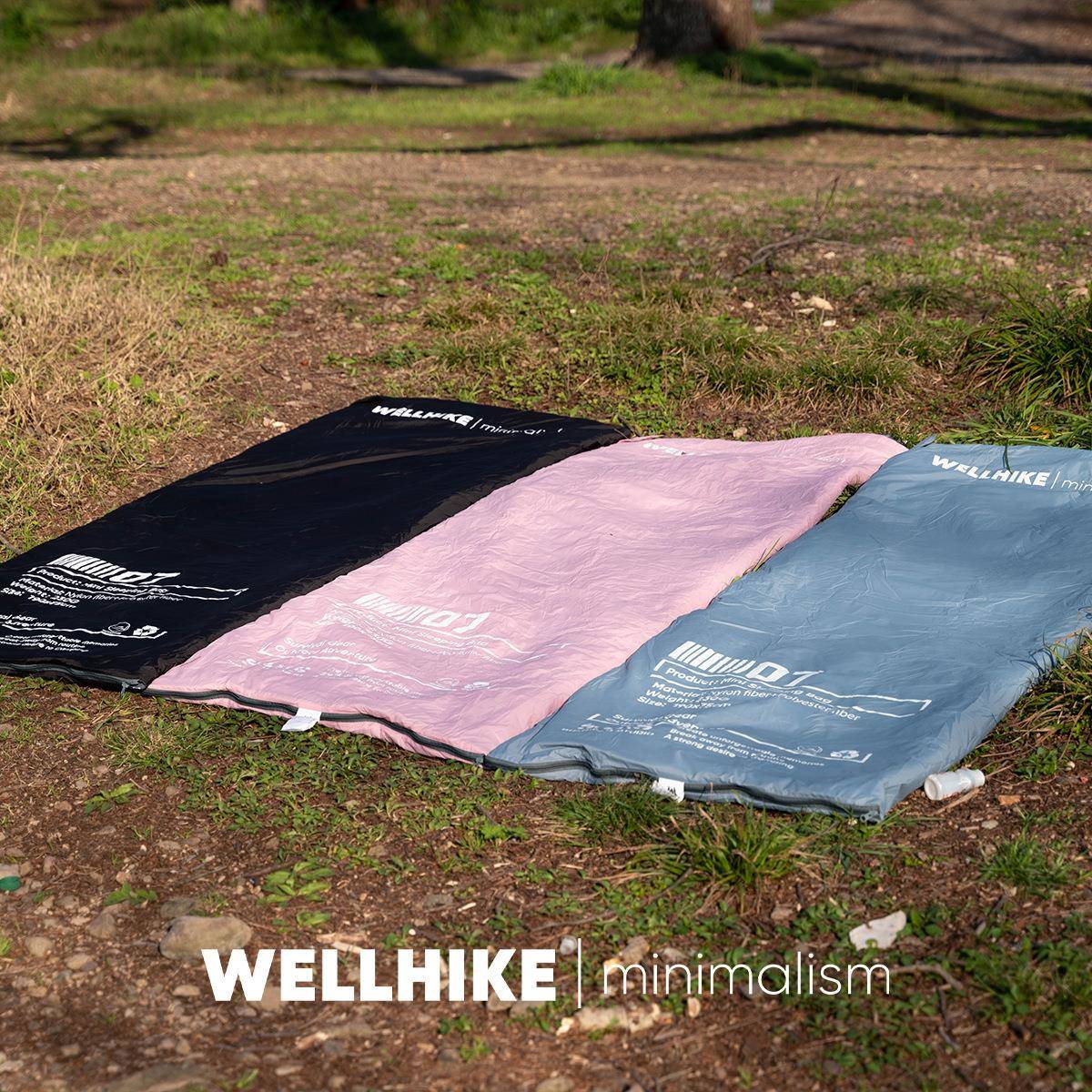 WELLHIKE外迷你轻量化睡袋薄款超轻便携隔脏野外露营办公室午睡