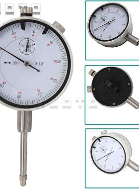 英制0-1“/英制百分表机械 指针指示表精度0.001in指针百分表