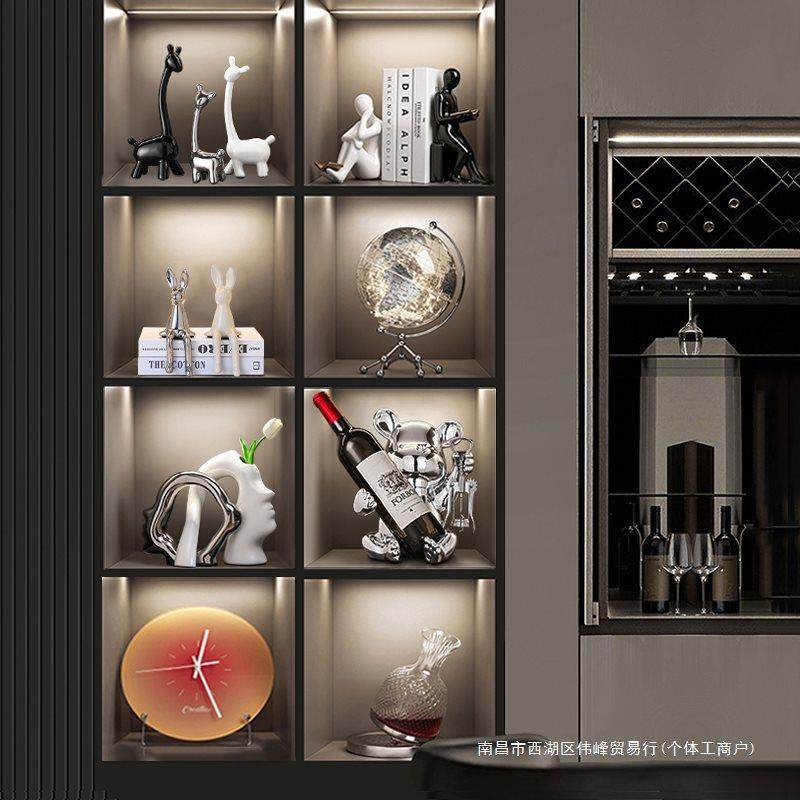 轻奢电视柜酒柜装饰品摆件现代客厅玄关餐边玻璃柜家居工艺品,鲜花速递/花卉仿真/绿植园艺,割草机/草坪机,淘宝优惠券,粉丝福利购,淘宝优惠卷