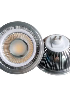 厂家直销15W 调光COB AR111射灯 G53 AR111 15W 暧白光 COB豆胆灯