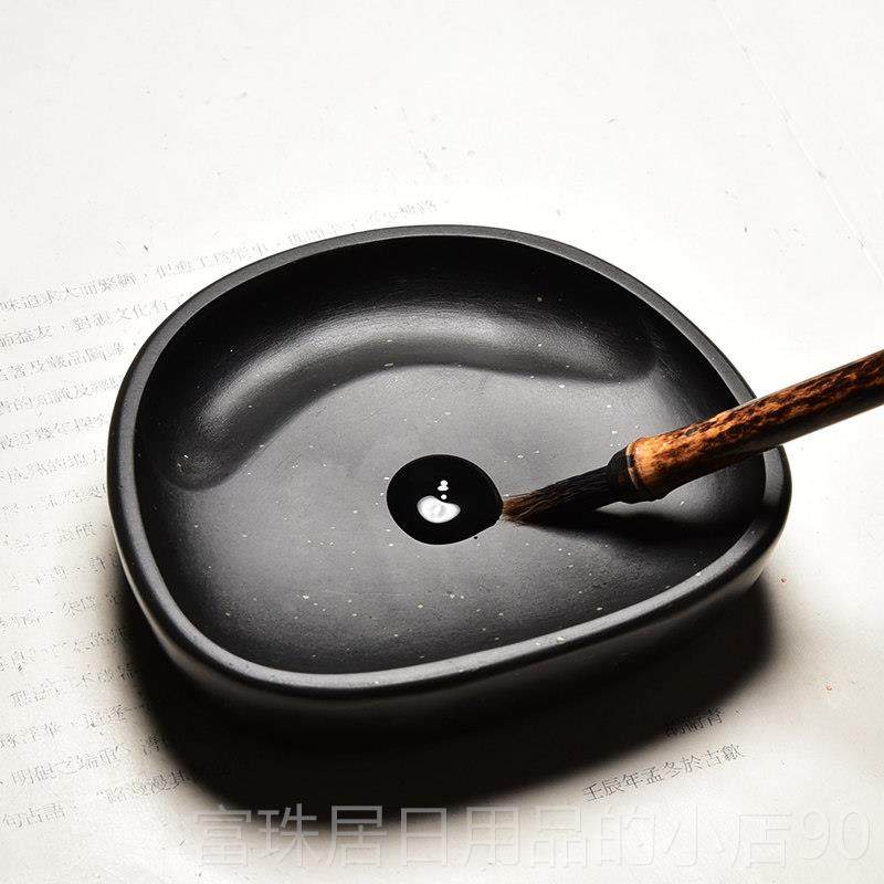 高档精品砚台金歙砚小楷老坑歙砚非端砚布学生砚原石星籽料黑尾砚,文具电教/文化用品/商务用品,文房四宝,淘宝优惠券,粉丝福利购,淘宝优惠卷