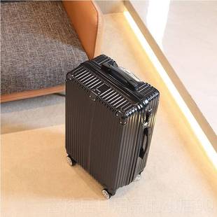 高档行李箱音万向轮大容结实耐静用24量寸旅行机箱小密码皮箱20寸