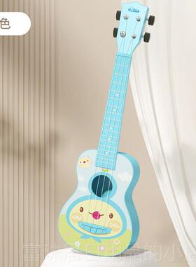 高档保男丽尤克里里儿童小吉他玩具迷你可弹初学者弦乐奏器女孩礼