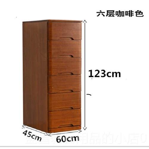 高档五0斗柜型实木简约现代室抽屉式储物收纳柜子经卧济6家用小五