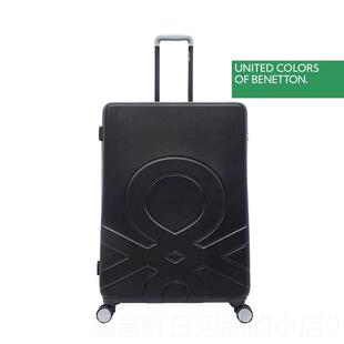 高档贝纳通超轻李拉杆箱旅行行箱万向轮儿童皮箱学生女女大容箱量