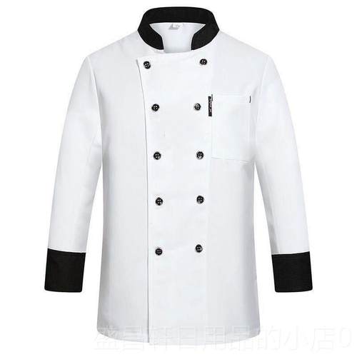 高档厨师特加加大肥短袖透气薄款男女厨服房秋装长袖大号300斤工