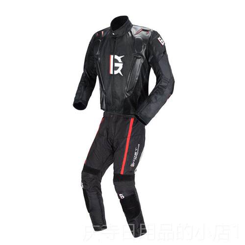 高档摩装托机服车套春夏季防摔服骑行骑士装备男车赛车透气服装拉