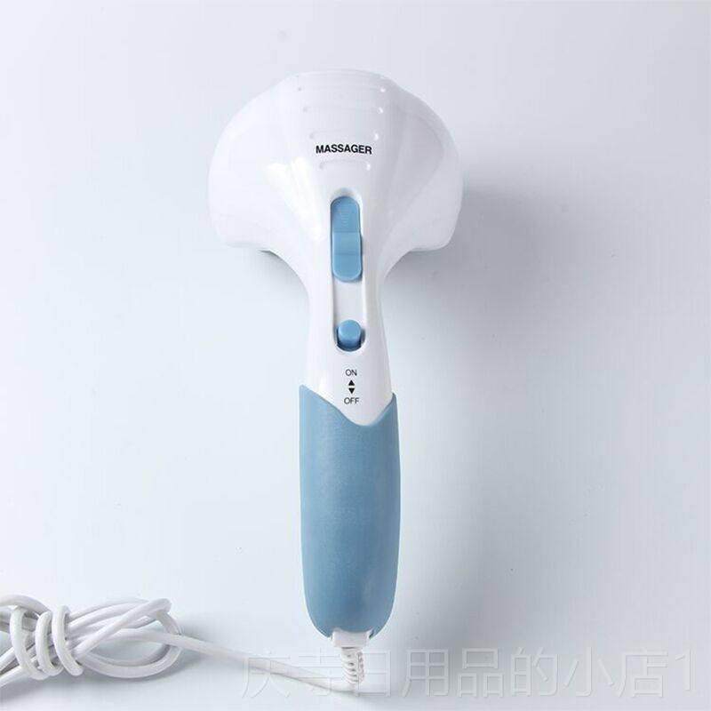 高档海豚按摩器双头背按摩棒电动多功摩能椎颈部腰部颈按捶器全身