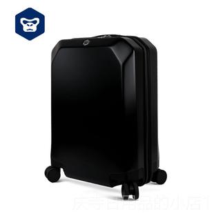 高档BENG超轻商结务单杆拉杆A行李箱女实耐用大容量2静0寸音轮登