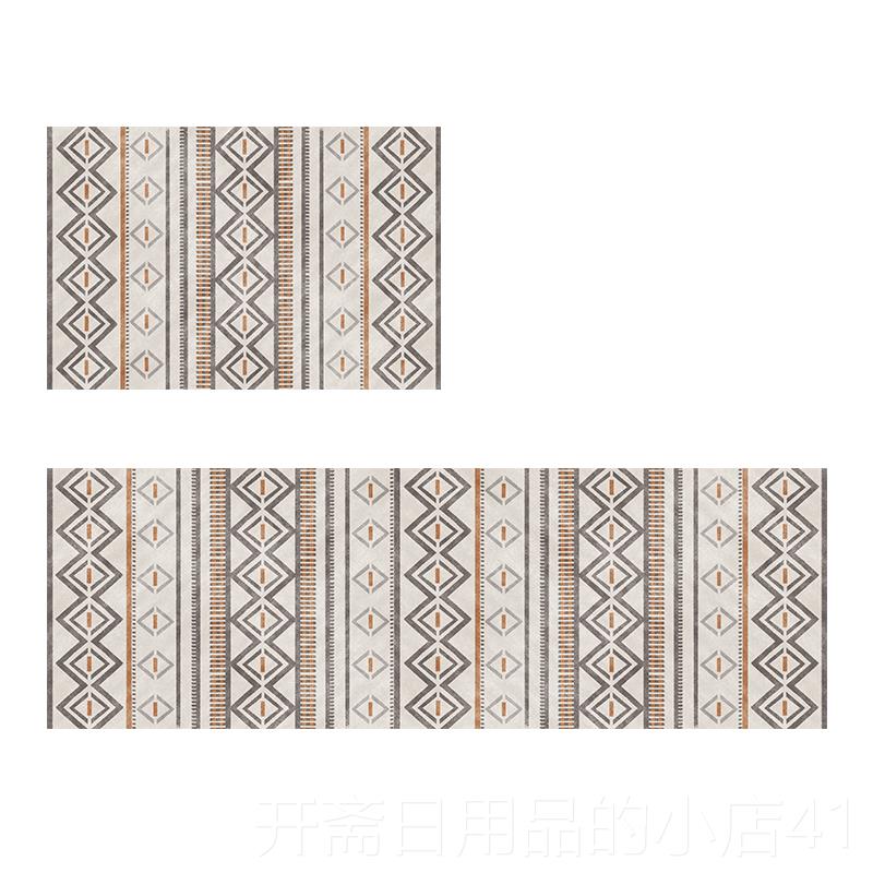 正品欧现代房地垫厨油防北水长条防滑脚垫 ins简约进防门垫家用地