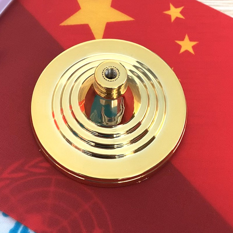 沙特阿拉伯国旗Y型杆旗架办公室会议室桌旗 座经贸洽谈旗帜摆件