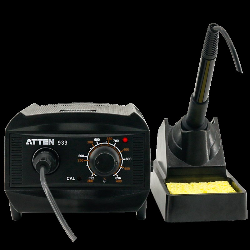 安泰信T939 0W恒温焊台防静电旋钮调温电焊台维修烙铁焊接家用