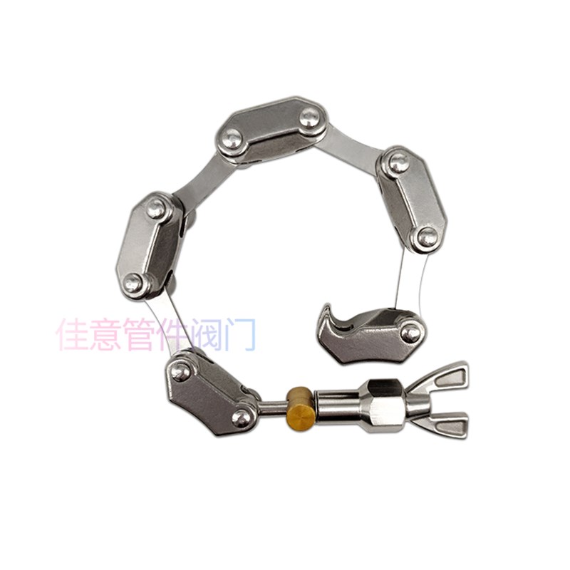 KF真空链式卡箍30不锈钢NW快装式3抱箍卡扣100卡盘10管件200