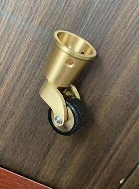 家具脚轮万向轮钢琴脚轮金属沙发脚轮定向轮杯橡胶护圈不伤地板00