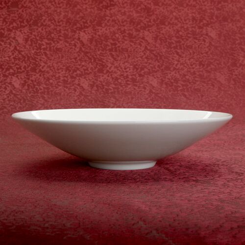 澳式盘子19cm21cm25cm12 英寸唐山骨瓷纯白西式餐盘碟子碗