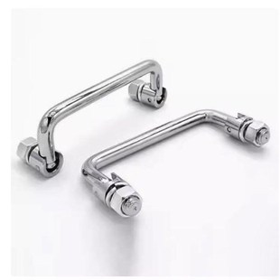 90A 100 机箱柜把手XAE61 120 L60 100A 130折叠拉手铁镀铬