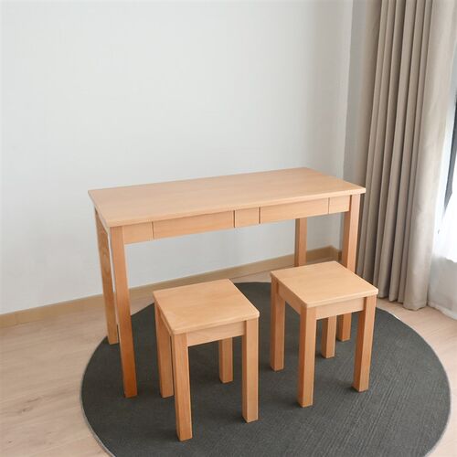 方凳出货了 榉木方凳 原木风实木餐椅 手工家用桌椅凳子 45cm