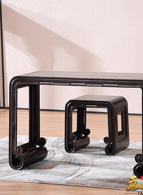 黑檀木琴桌琴台古筝桌课桌书法书桌中式仿古实木红木家具