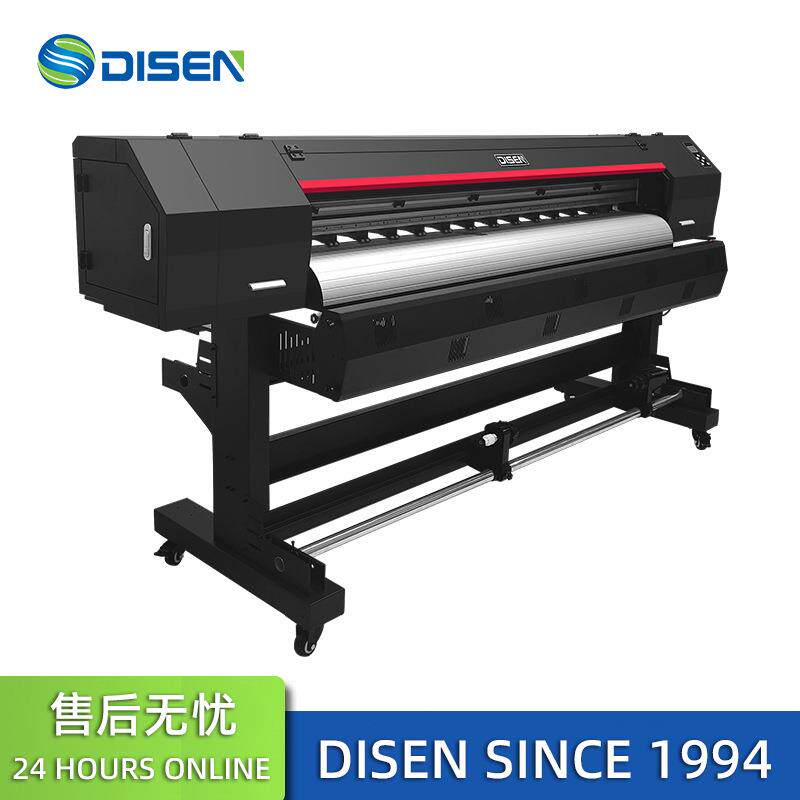 高速1.8m户内外广告高精度写真机 Eco Solvent In
