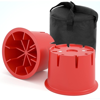 带磁铁的拖车千斤顶 房车露营车配件带便携包 Trailer Jack Block