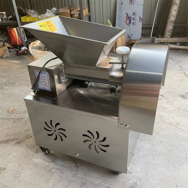 山东小型面食加工面剂子机商用全自动面团分割机压饼机滚圆机