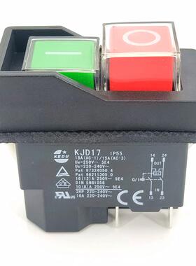 KJD17电磁开关 天地人 华凌切片机 肥牛刨肉片机电源开关配件