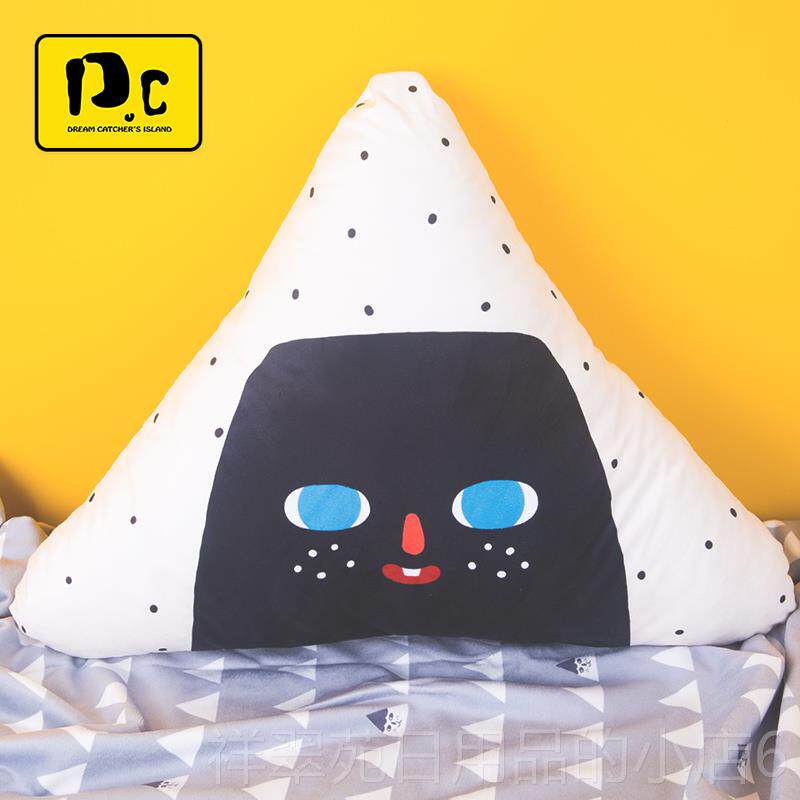 高档捕梦岛抱毛枕子两用汽午车办公被室靠枕空调被毯睡毯午休异形