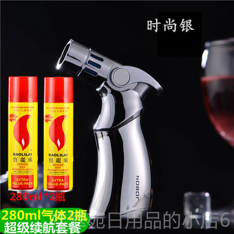 高档包金属焊枪火枪直冲防风充邮气点艾灸叶茄打雪火机鸡尾酒点火