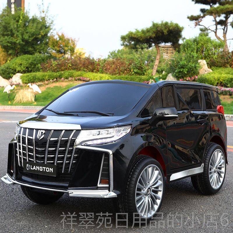 高档童电动埃尔法四轮电动汽车男女充小孩宝儿宝可坐人遥控电玩车