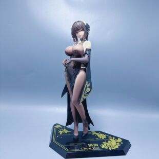 碧蓝镇海航线奇苑模型手办生日动漫二次元旗袍机箱装模型摆件国风