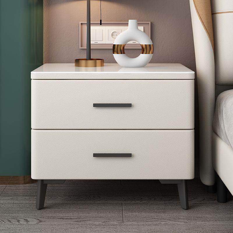 床头柜现代简约轻奢皮质实木卧室床边柜简易储物收纳钢化玻璃酒店,鲜花速递/花卉仿真/绿植园艺,割草机/草坪机,淘宝优惠券,粉丝福利购,淘宝优惠卷