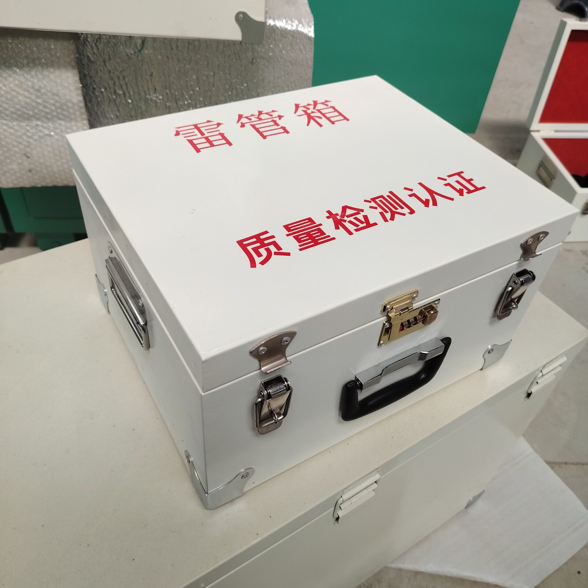 防爆防静电爆破器材存放箱防爆钢板400x330x230雷管箱存放柜包邮