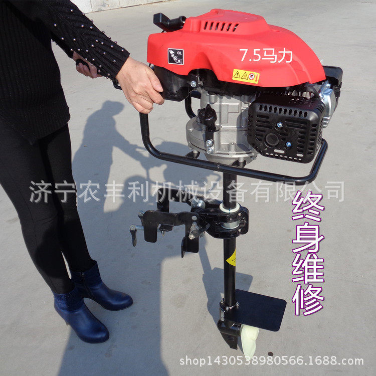 温江市性能好质量佳4冲程船尾机船用挂桨机船挂机厂家直销