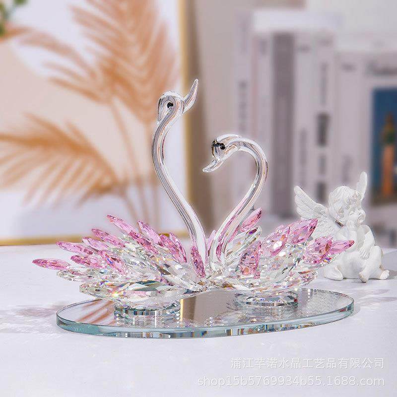 厂家直销机磨水晶天鹅家居摆件婚庆用品柜台展示工艺品源头厂家,五金/工具,五金工具箱/五金收纳箱,淘宝优惠券,粉丝福利购,淘宝优惠卷