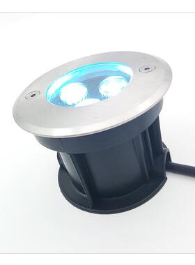 LED水底地埋灯3-18W地埋灯内控水底灯防水埋地灯不锈钢IP68