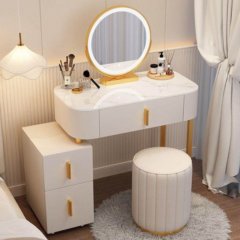 新款岩板小户型梳妆台卧室现代简约轻奢高级岩板书桌化妆台一体,五金/工具,五金工具箱/五金收纳箱,淘宝优惠券,粉丝福利购,淘宝优惠卷