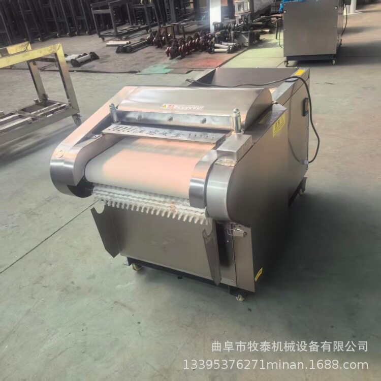 小型黄柏切丝切段机萝卜地瓜切片切丁机660型商用电动切菜机