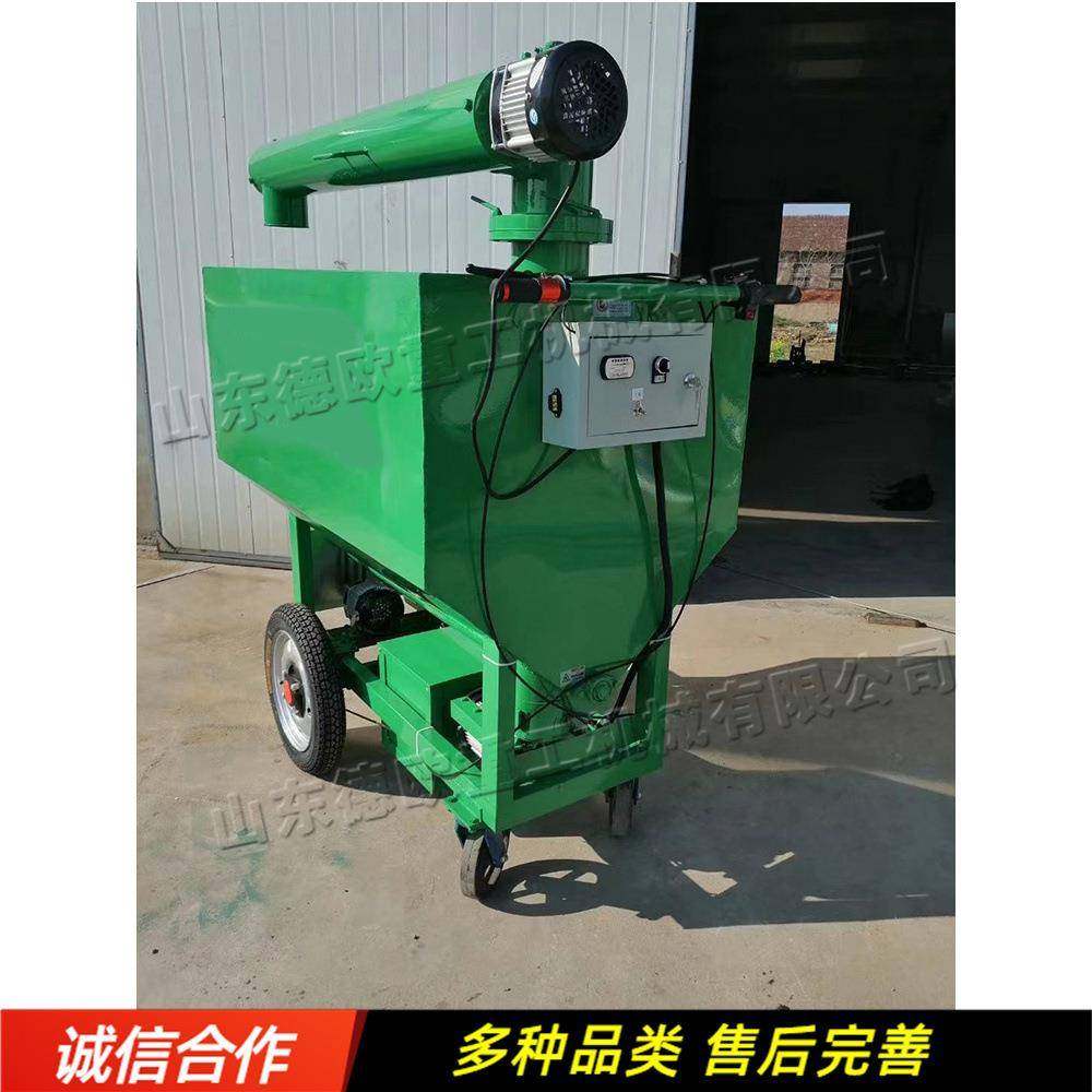 养鸡厂手推喂料设备 小型阶梯式自走上料机 民用养殖场电动喂料机