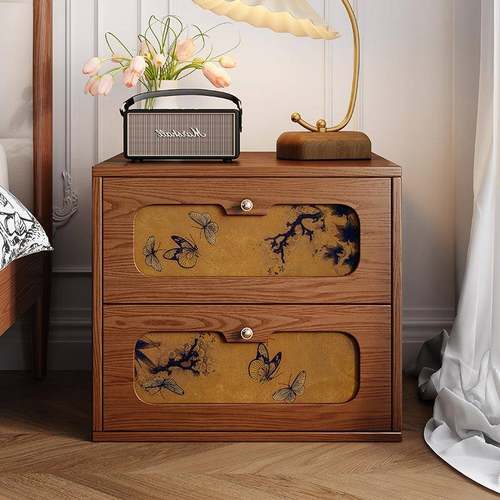 复古客厅卡门柜组合收纳柜现代简约创意靠墙储物柜小户型落地斗柜