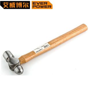 现货供应艾威博尔木柄圆头锤木工锤子榔头 0.5LB-2.5LB 500605