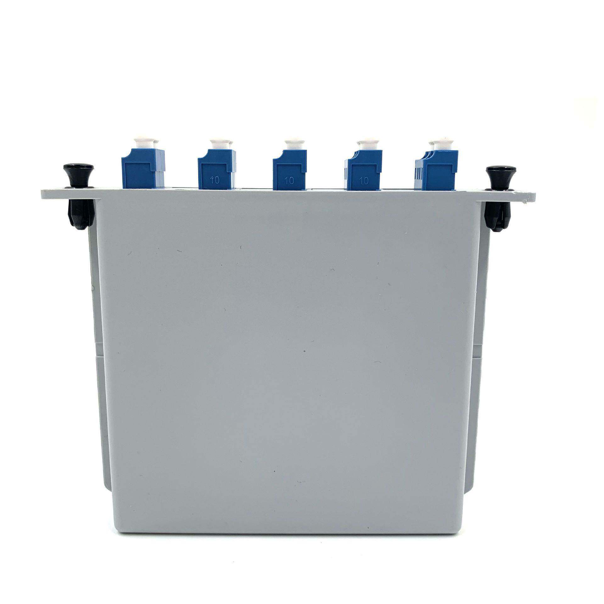 8通道插片盒式CWDM粗波分复用器合波Mux分波Demux 波长范围可供选