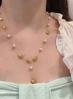 满天星珍珠项链女轻奢高级感小众