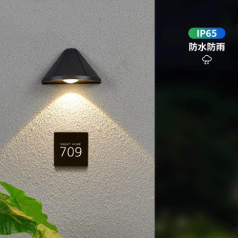 户外壁灯防水LED门牌射灯现代简约过道外墙灯入户别墅店面门口,电子元器件市场,其它元器件,淘宝优惠券,粉丝福利购,淘宝优惠卷